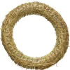 Overig Decoris Kerstkrans Van Stro - 3x - 20 X 4 Cm - Diy Kransen Maken