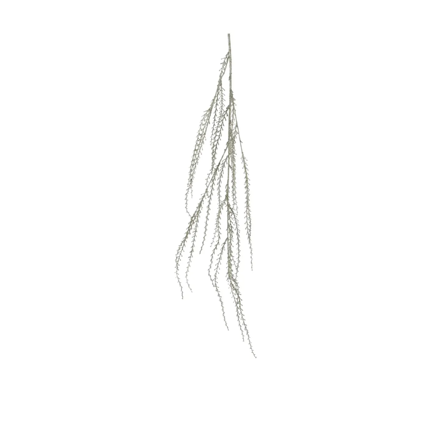 Decoris Kerstornament Spray Plastic - Champagne - 140x6x20cm