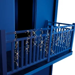Decoris LED Balkonverlichting 8 Functie Twinkel Effect - 256 LED's - Warm Wit - 80cm - Binnen & Buiten