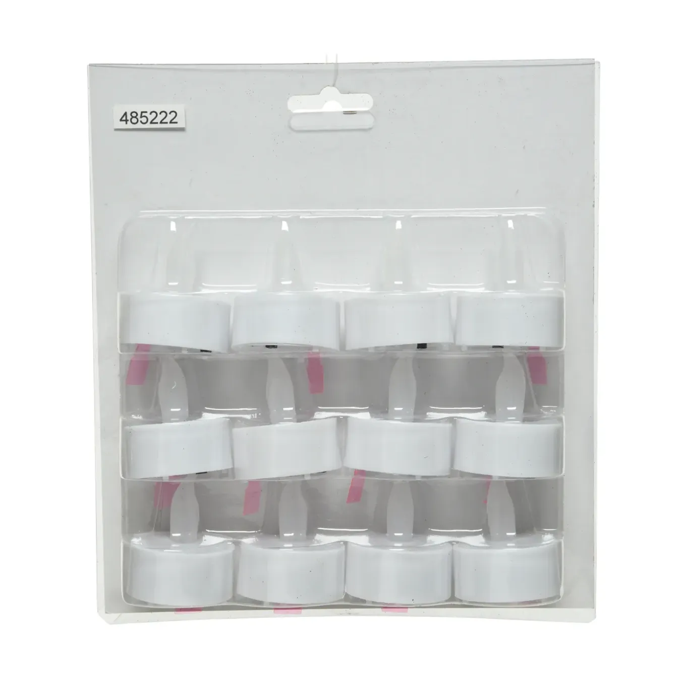 Decoris LED Theelicht - Flame - 4,6cm - Set van 12