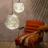 Decoris Micro LED Bal Plastic Transparant Warm Wit - 140 LED's - Warm Wit - 32cm - Binnen & Buiten