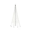 Decoris Micro LED Vlaggenstokboom Twinkel Lichtsnoer - 480 LED's - Warm Wit - 3,2m - Binnen & Buiten