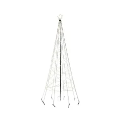 Decoris Micro LED Vlaggenstokboom Twinkel Lichtsnoer - 480 LED's - Warm Wit - 3,2m - Binnen & Buiten