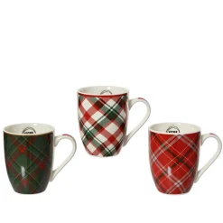 Decoris Mok Porselein - Assorti - 10cm