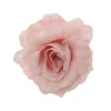 Decoris Roos Op Clip - Poederroze - 12cm