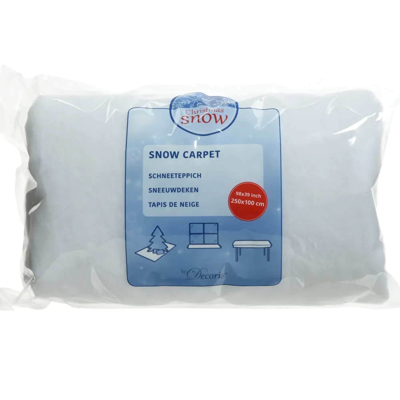 Decoris Sneeuwdeken - Wit - 250cm