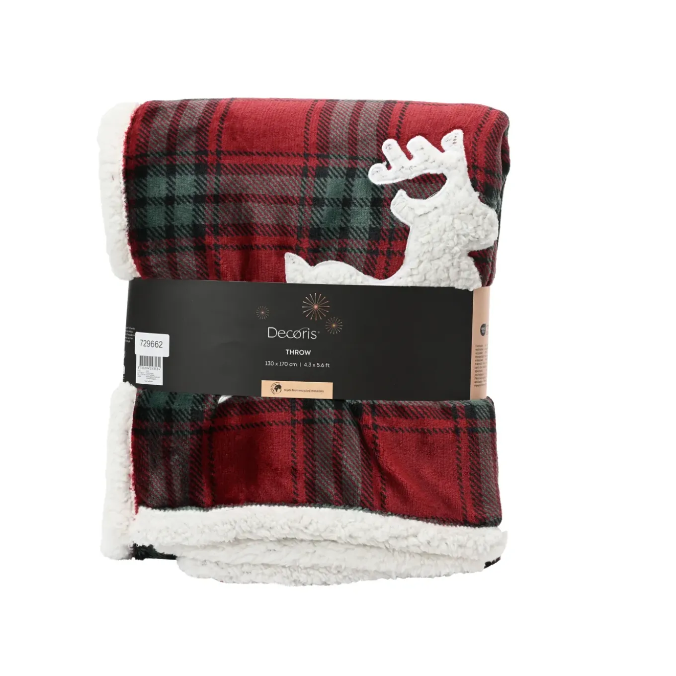 Decoris Sprei Polyester - Rood - 170cm