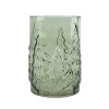 Decoris Vaas Glas - Groen - 22cm
