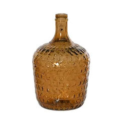 Decoris Vaas Glas - Lichtbruin - 42 cm