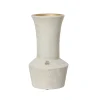 Decoris Vaas Terracotta - Off-White - 30cm