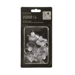 Decoris Zuignap Kerstdecoratie - 12 LED's - Helder - 15cm - Binnen & Buiten