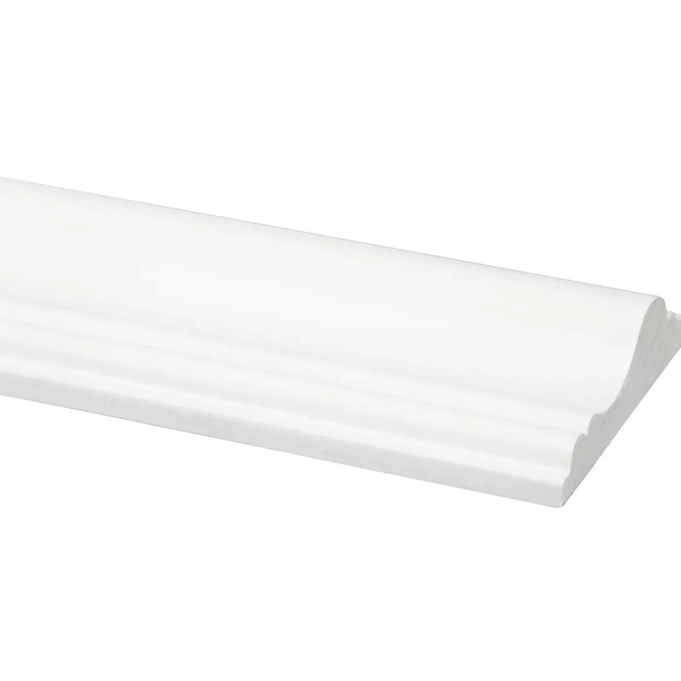Overig Decorlijst grenen gegrond wit 18x68mm 270cm