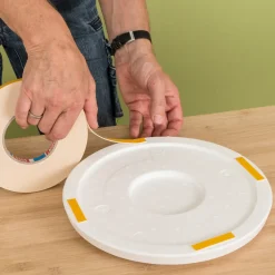 DECOSA - Dubbelzijdig Plakband - Verwijderbaar - 12 Mm - Lengte 25 M