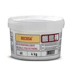 DECOSA - Polystyreenlijm - Emmer 4 Kg - 2 Stuk