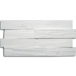 Decosa - Wandbekleding Wood 3d-reliëf - Lambriseringlook - 1 Pak = 0.5 M2
