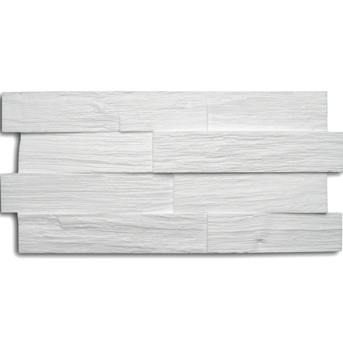 Decosa - Wandbekleding Wood 3d-reliëf - Lambriseringlook - 1 Pak = 0.5 M2