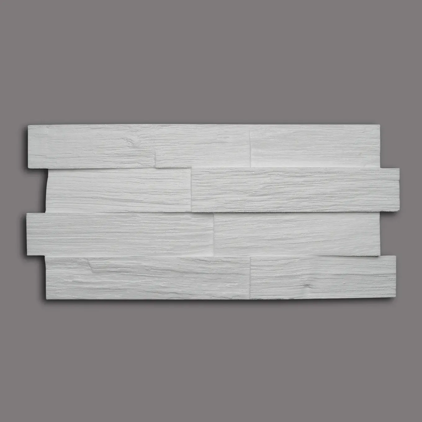 Decosa - Wandbekleding Wood 3d-reliëf - Lambriseringlook - 1 Pak = 0.5 M2