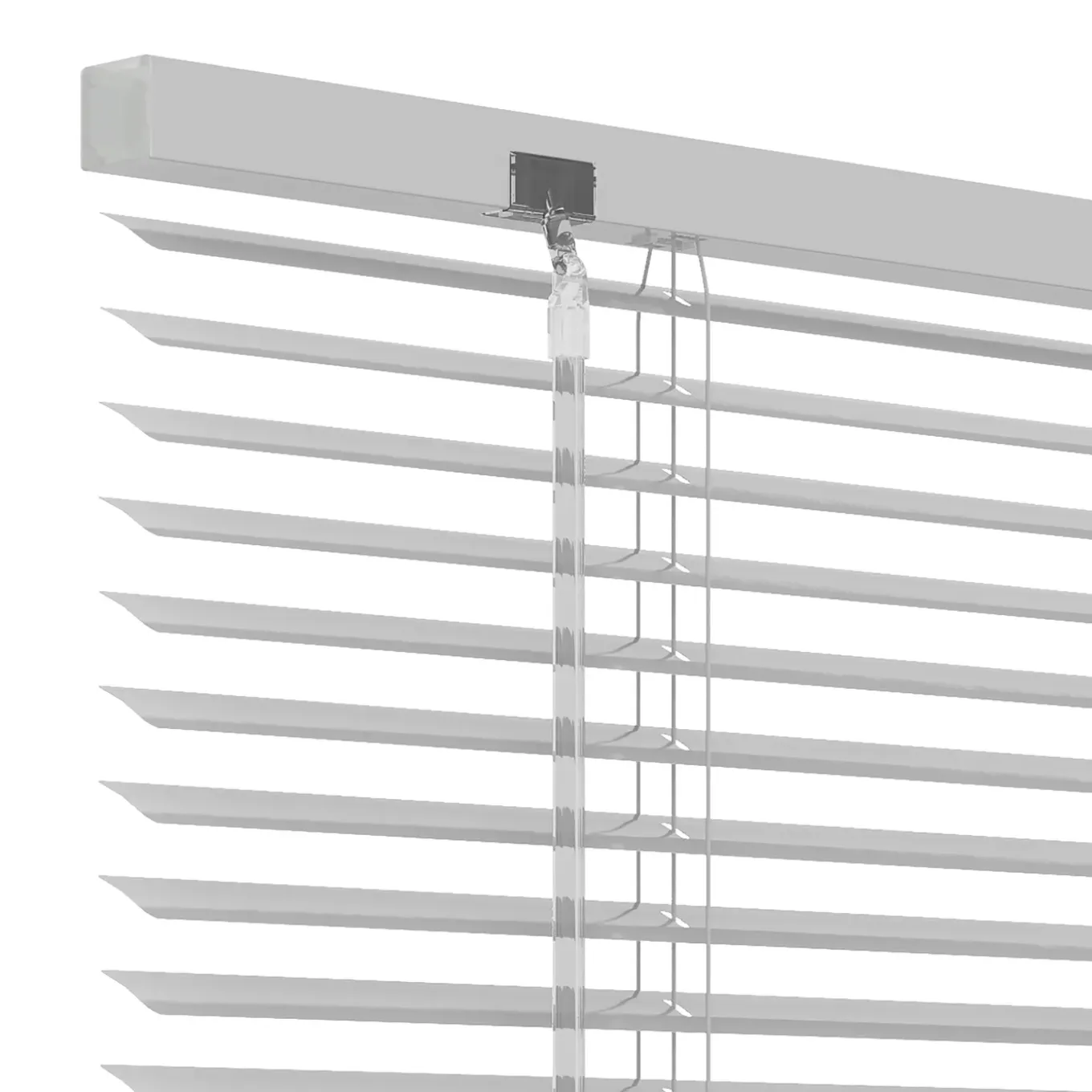 Decosol 201 jaloezie horizontaal aluminium wit 180x180cm
