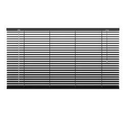 Decosol jaloezie horizontaal aluminium zwart 25mm 120x180cm
