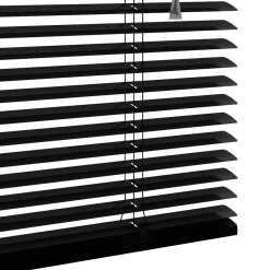 Decosol jaloezie horizontaal aluminium zwart 25mm 120x180cm