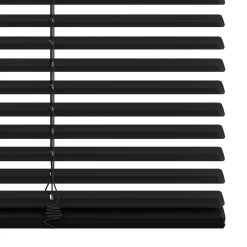 Decosol jaloezie horizontaal aluminium zwart 25mm 140x180cm