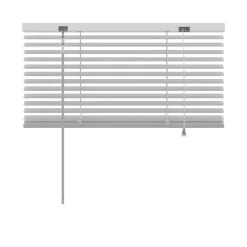 Decosol 201 jaloezie horizontaal aluminium wit 60x180cm