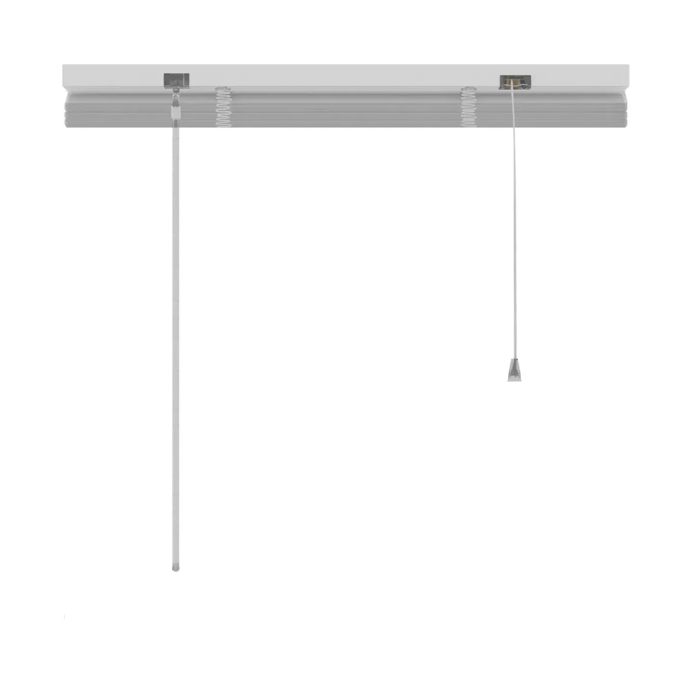 Decosol 201 jaloezie horizontaal aluminium wit 60x130cm
