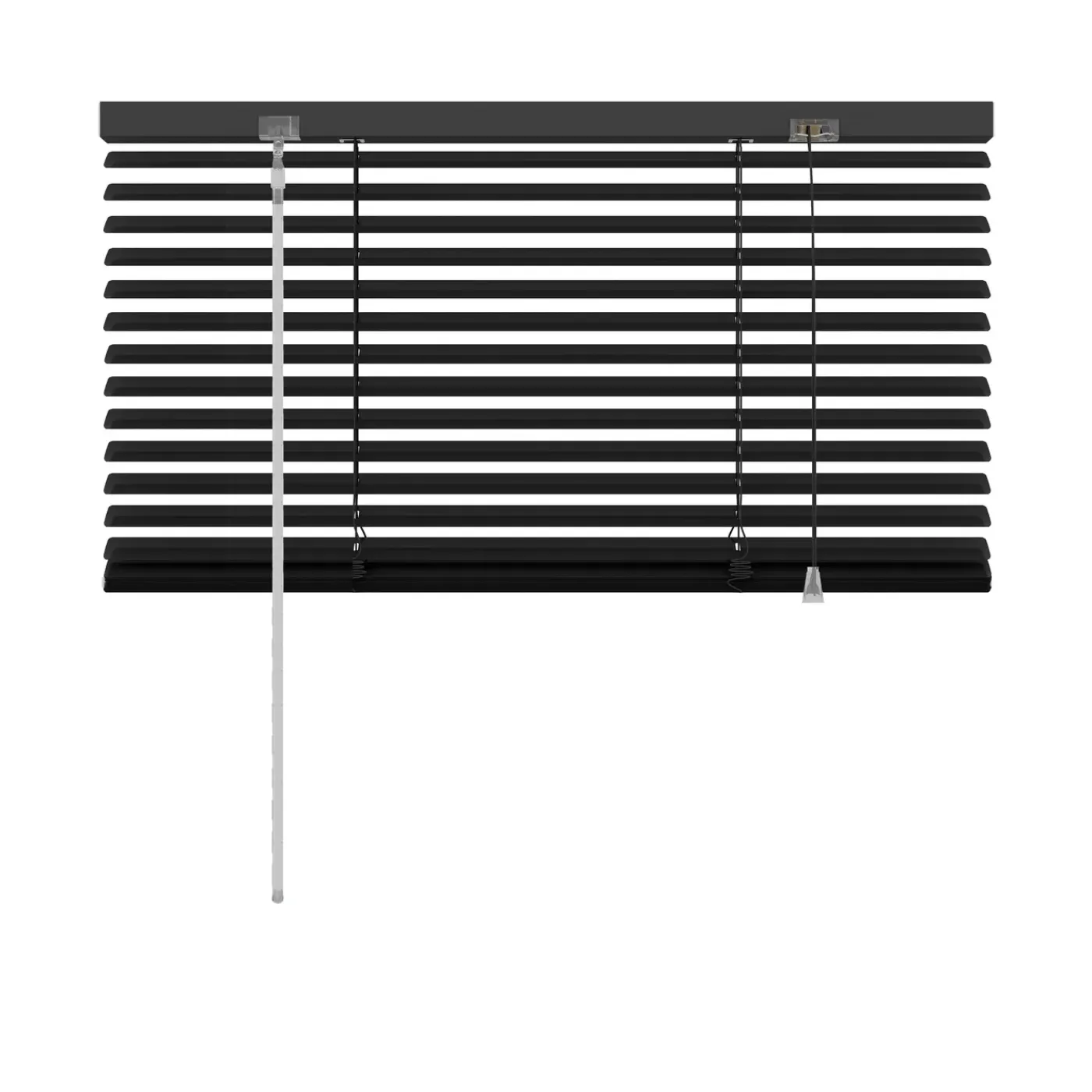 Decosol 203 jaloezie horizontaal aluminium zwart 60x130cm