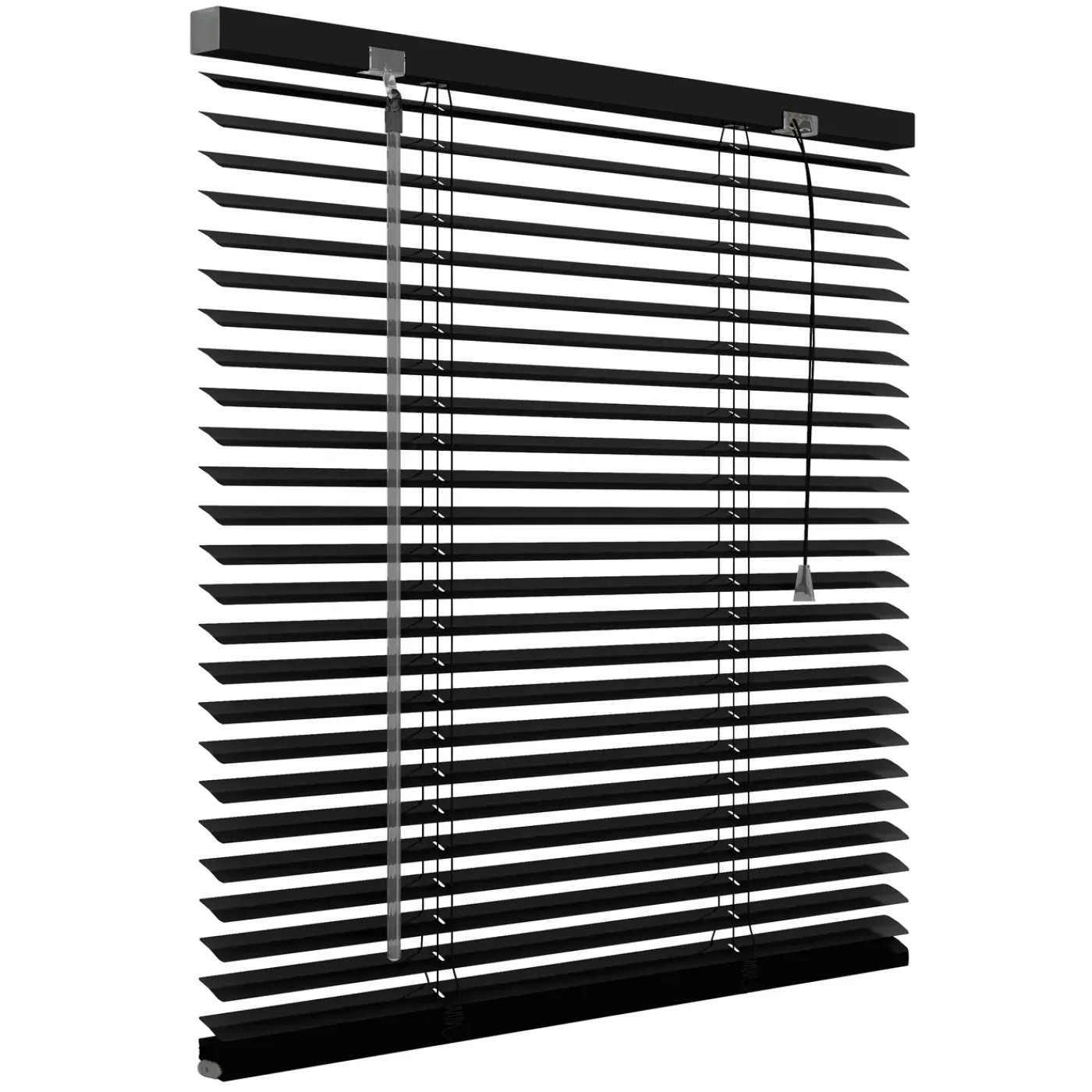 Decosol 203 jaloezie horizontaal aluminium zwart 60x130cm
