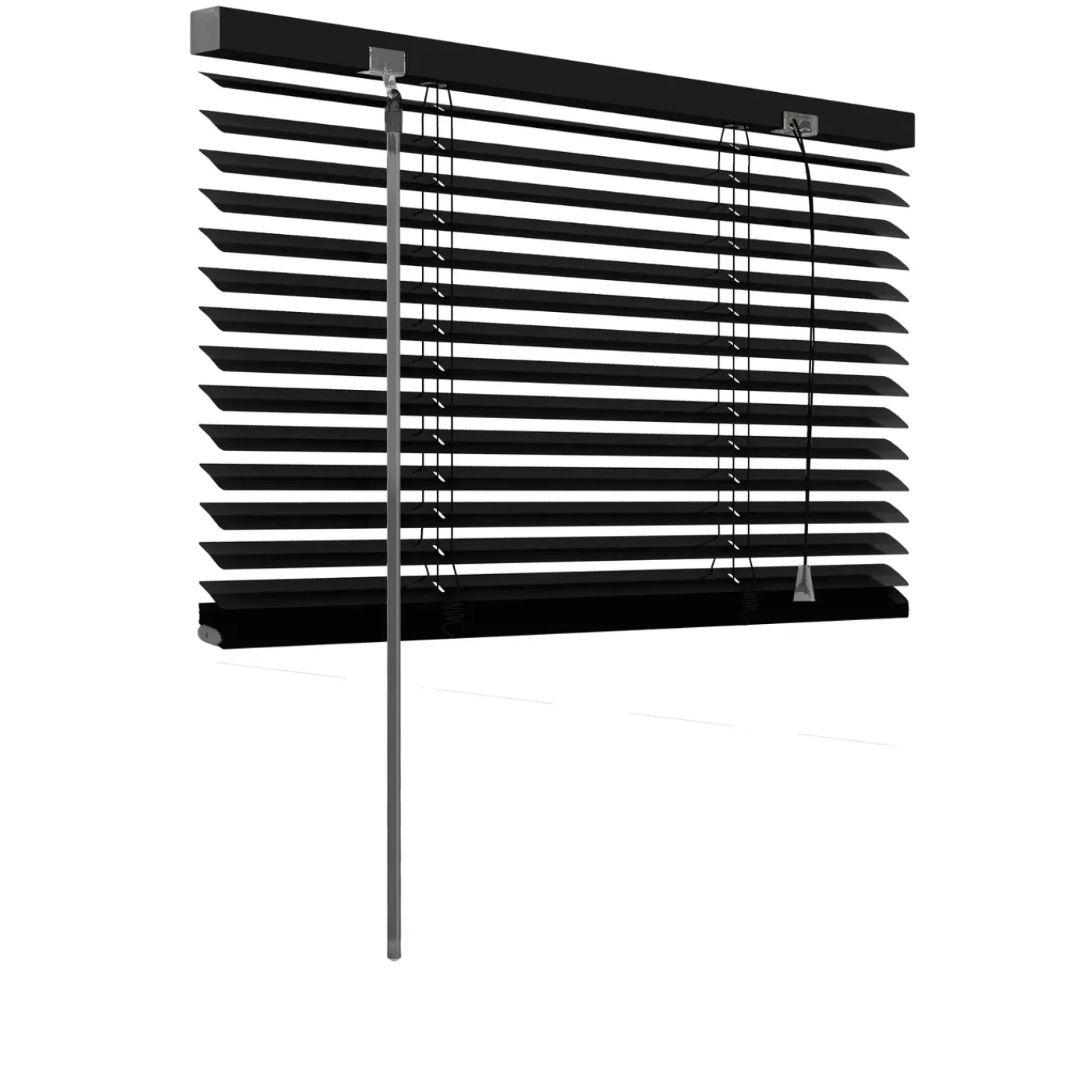Decosol 203 jaloezie horizontaal aluminium zwart 60x130cm