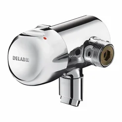 Delabie - Tempomix Wandmengkraan Voor Wastafel/spoelbak - Beweegbare Uitloop - M 3/4"