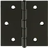 Overig Deurscharnier - zwart staal - 70x70 mm - 2 stuks