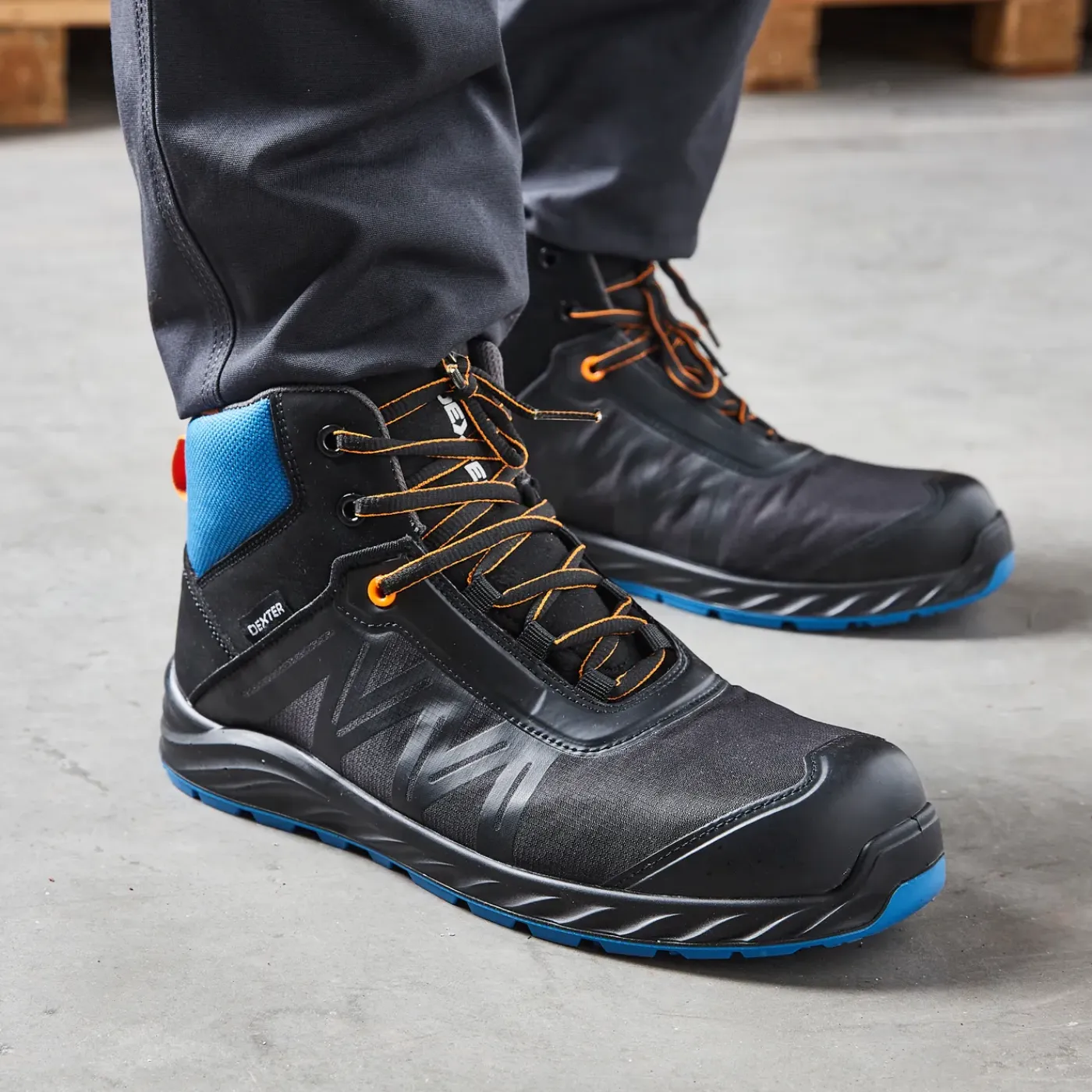 DEXTER hoge schoenen S3 maat 45