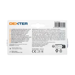 DEXTER Veiligheidsbril - Blauw - Eén maat - EN ISO 16321-1