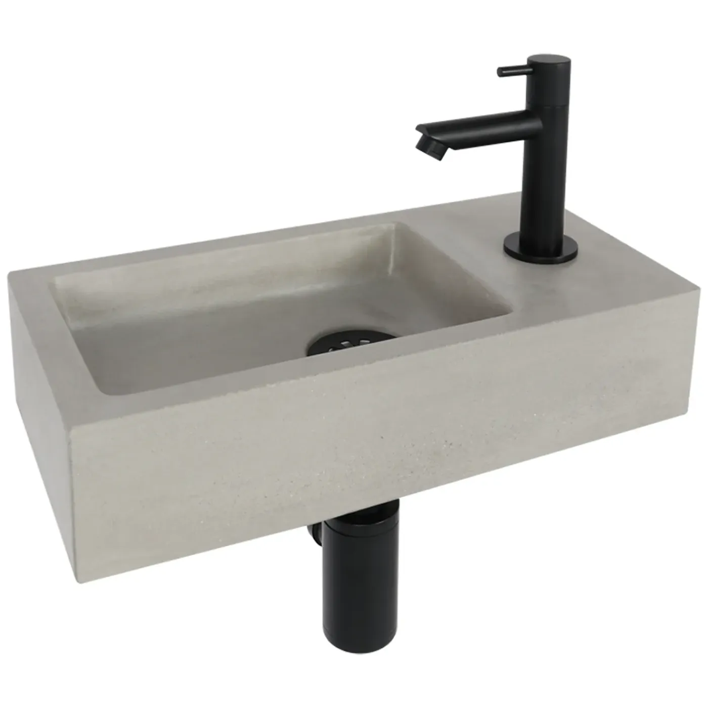 Differnz Fonteinset Jukon - Beton - Grijs - 38,5x18,5x9cm