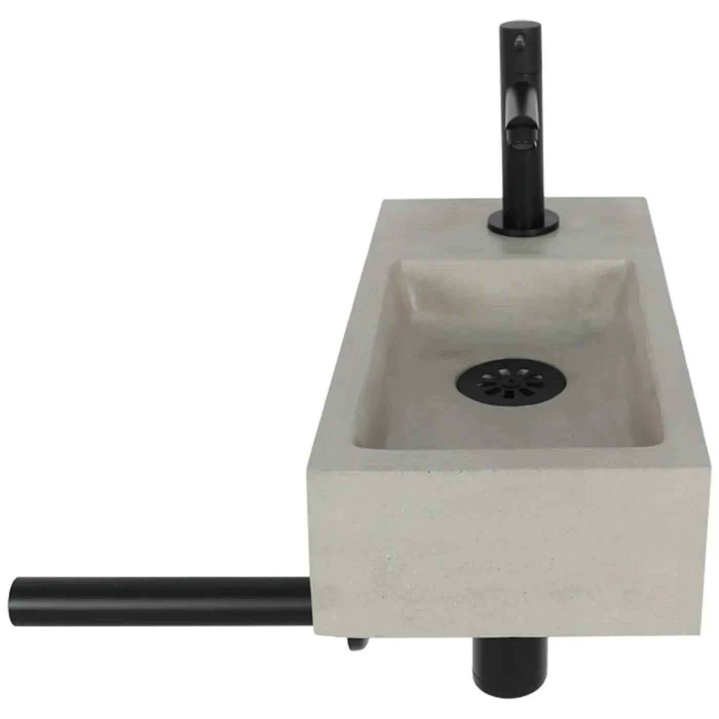 Differnz Fonteinset Jukon - Beton - Grijs - 38,5x18,5x9cm