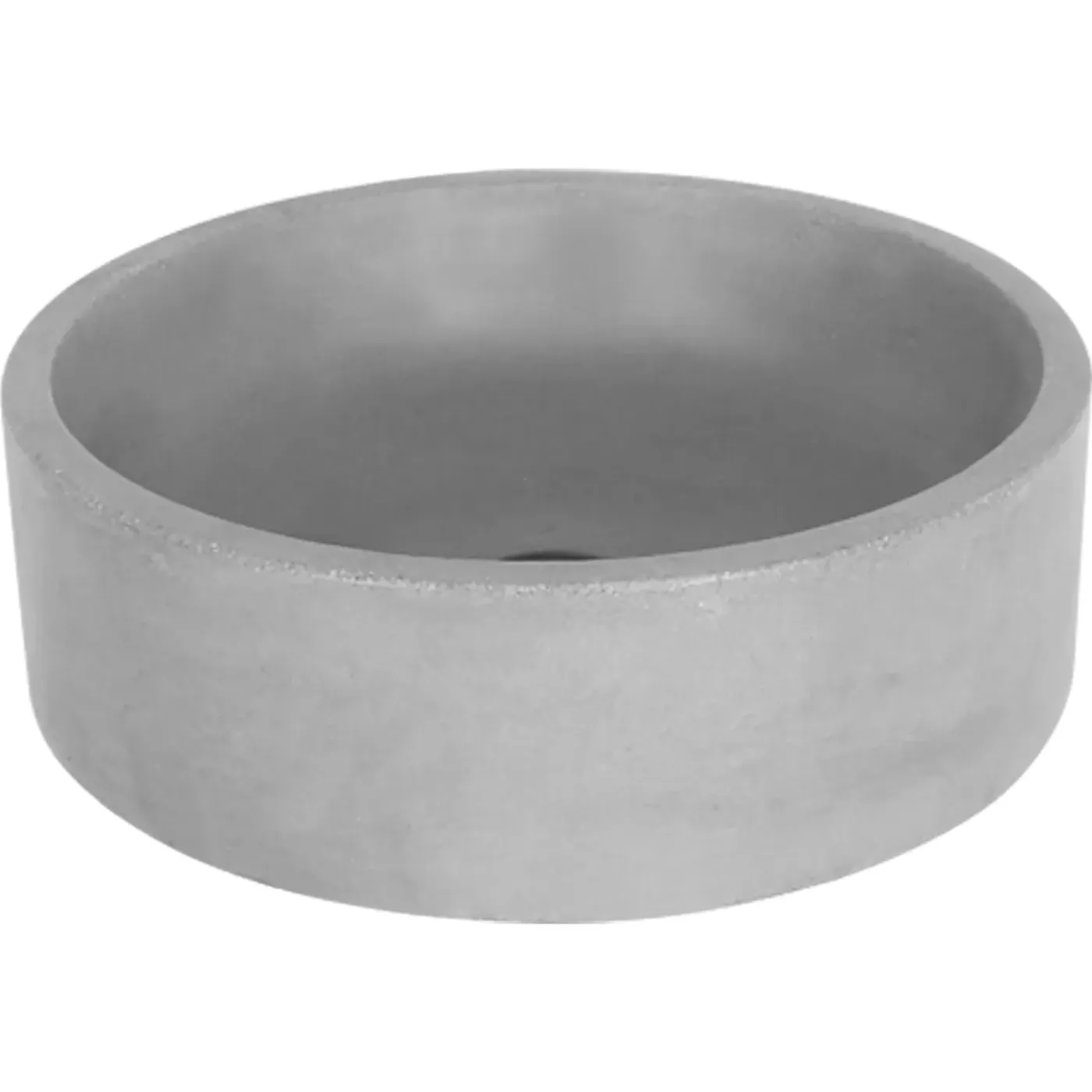 Differnz Waskom Badkamer Marba - Beton - Rond - Lichtgrijs - 47,5cm