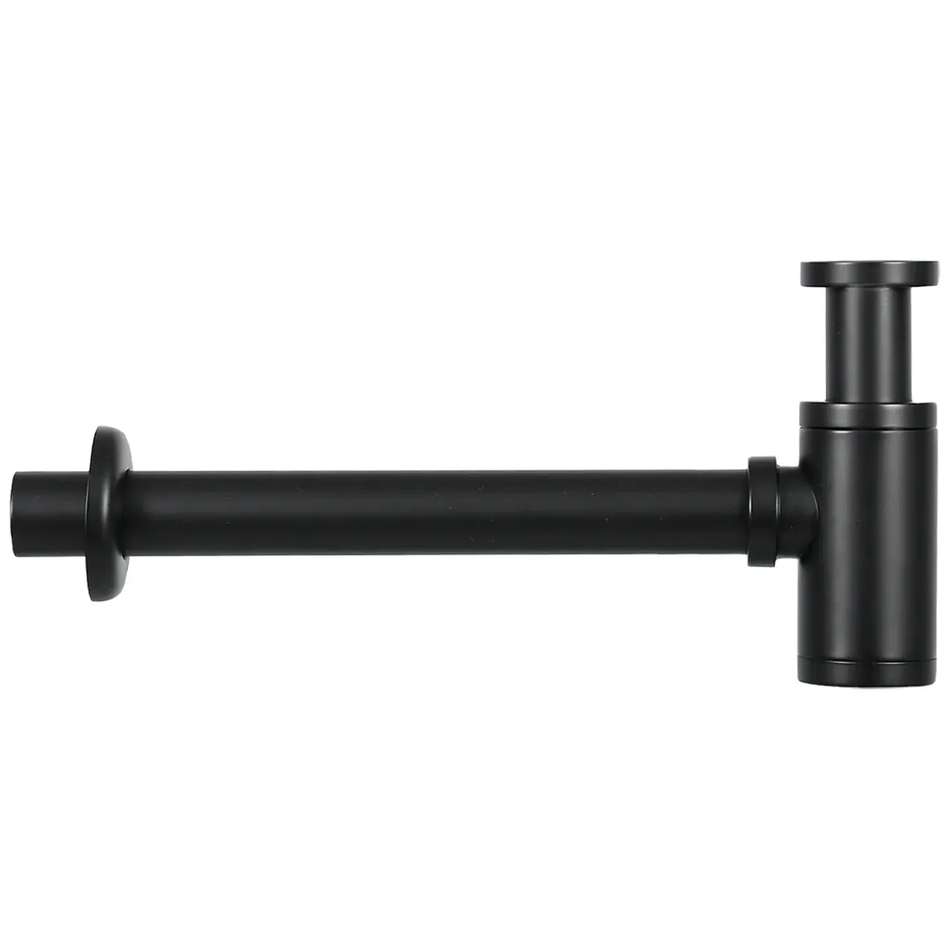 Differnz Wastafelsifon Mix & Match - Verstelbaar - Mat Zwart - 32mm