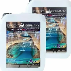 Dipoxy - Professionele Epoxyhars - Transparant - 4kg - Ideaal Voor River Table