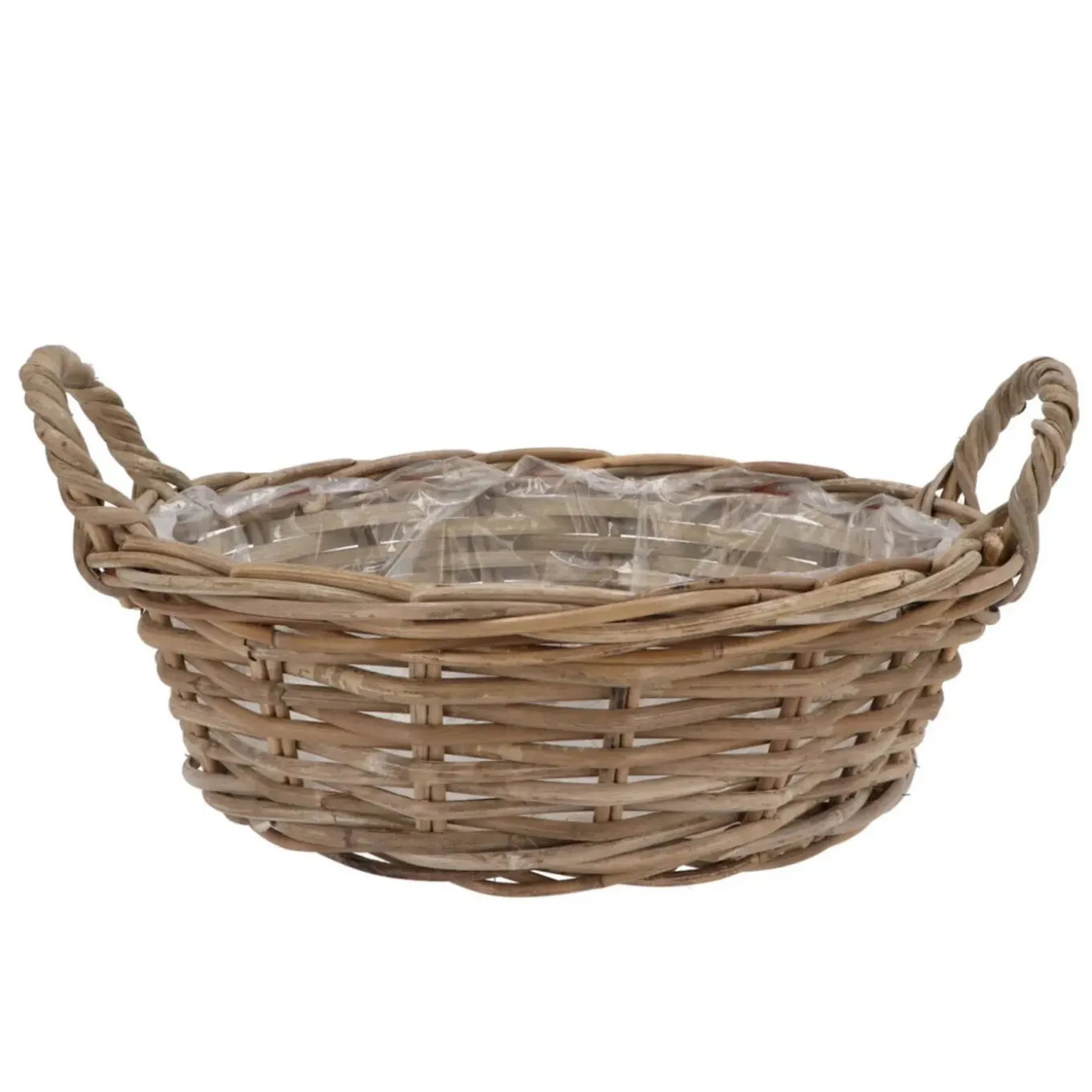 Dk Design Plantenmand - Ivy - Binnenzak - Rotan - B30 X H13 Cm