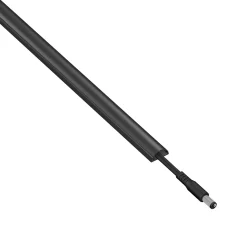 D_LINE D-Line zelfklevende kabelgoot halfrond 16x8mm 2m zwart
