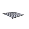 Domasol Knikarmscherm F10 - Antraciet - Doek D519 - Elektrisch - UV-bestendig - 500x300cm