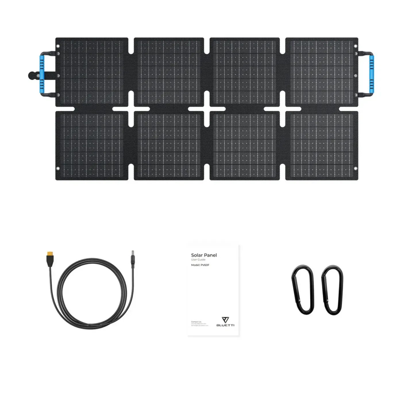 BLUETTI Draagbaar Zonnepaneel Pv60, 60 W - Voor Premium 30 V2/ac50p/ac2p Ac70p