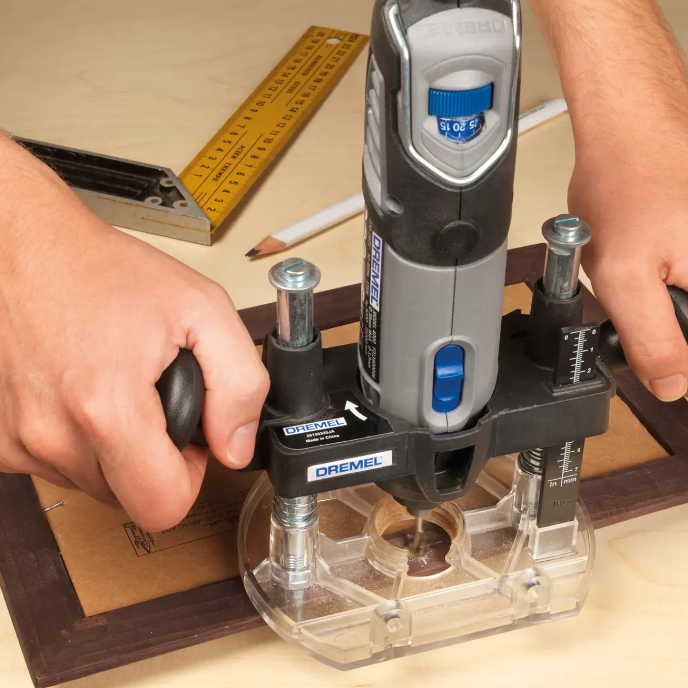 Dremel groeffrees voor bovenfrees 652 - Recht - 4,8 mm
