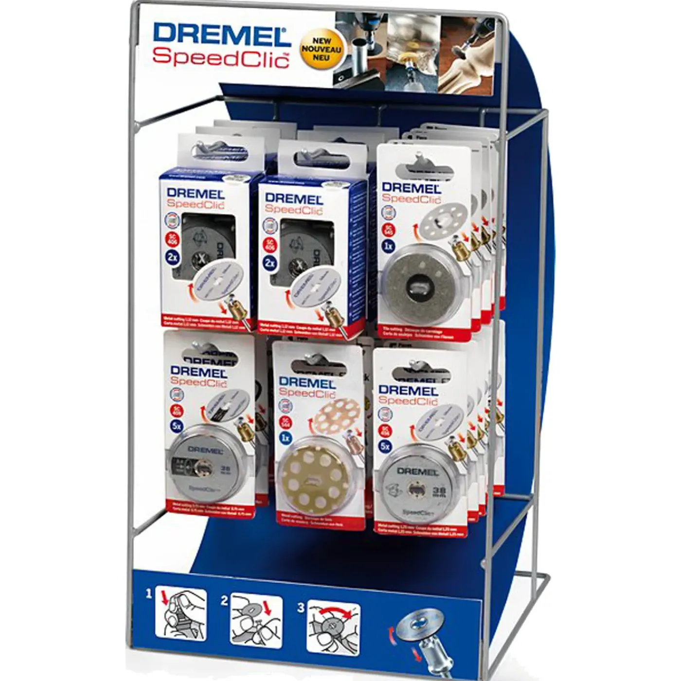 Dremel multitool S456JA - 5 stuks - EZ SpeedClic systeem voor metaal