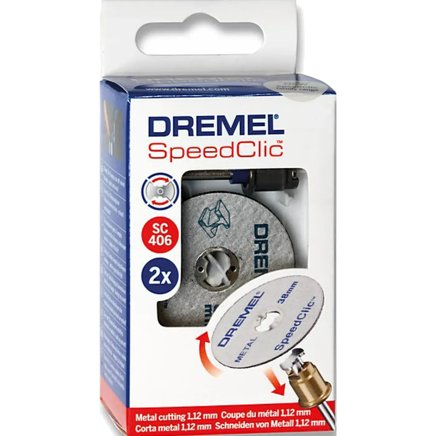 Dremel multitool S456JA - 5 stuks - EZ SpeedClic systeem voor metaal