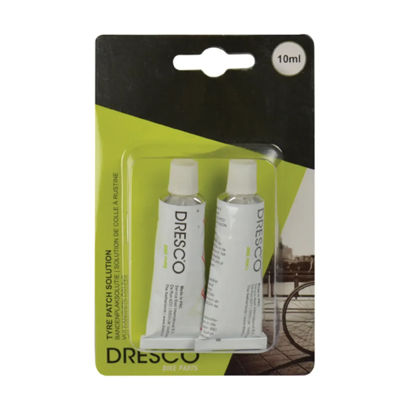 Dresco bandenplak Solutie 10ml – 2 stuks