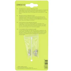 Dresco bidonhouder aluminium zilver