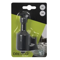 Dresco dynamo links zwart 6V/3W