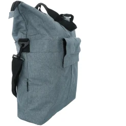 Dresco enkele fietstas grijs 18 liter